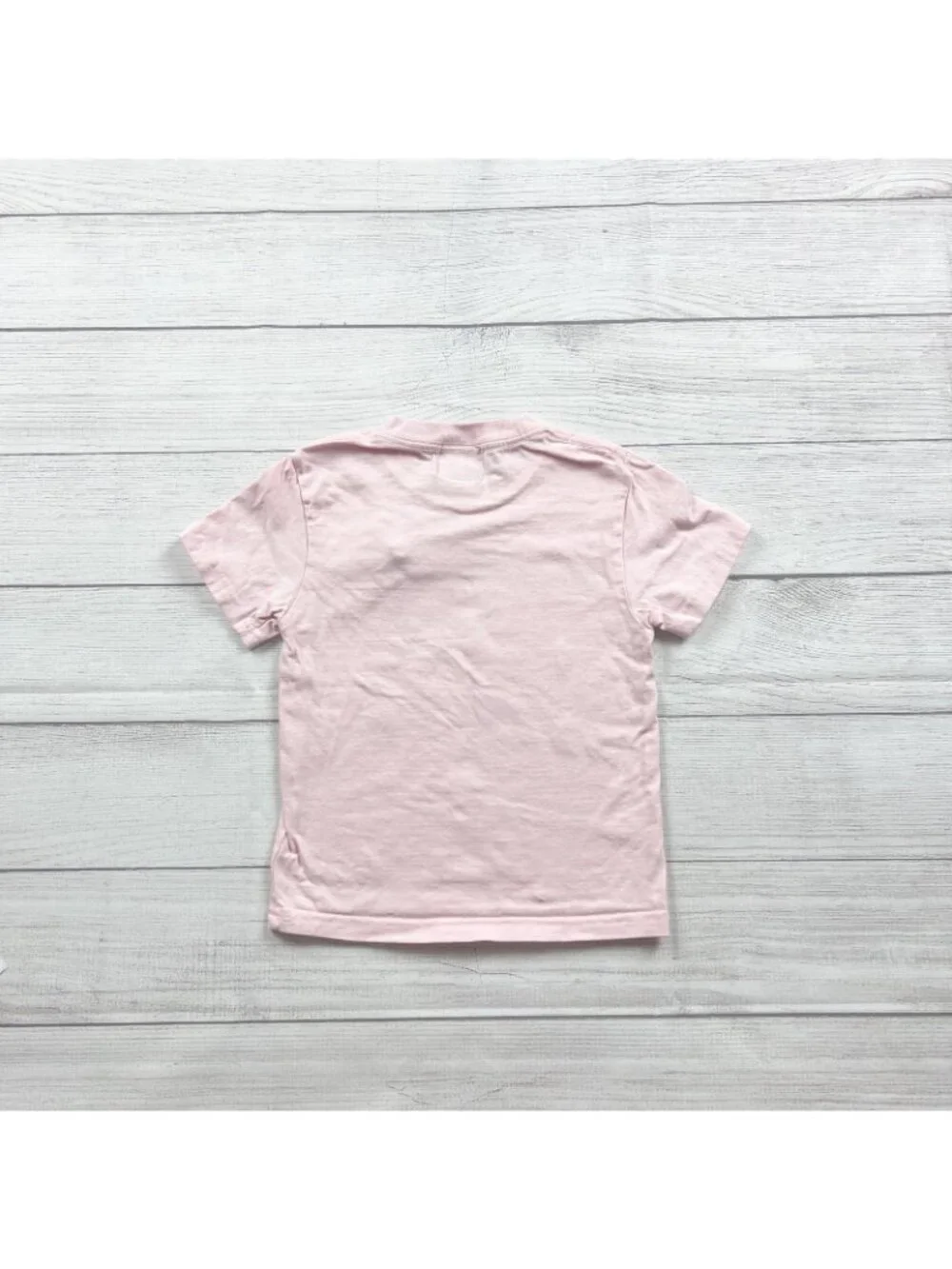 Hey Midori Japan Girls Pink Graphic Tee Short Sleeve 6-7 - Picture 3 of 3